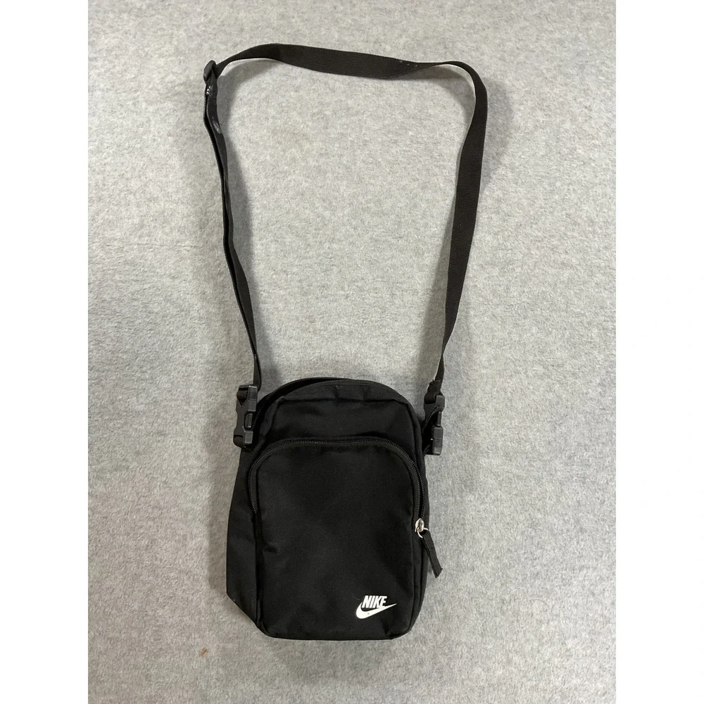 Nike Heritage Crossbody Bag Black Small Items Messenger Bag BA5871-010